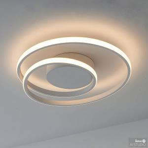 Светодиодный потолочный светильник Reality Leuchten Zibal, белый