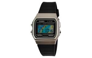 CASIO Часы Retrofit Series Quartz Movement Resin Strap Watch Unisex Black Dial