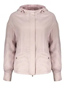 Куртка на молнии с капюшоном Herno, розовый
