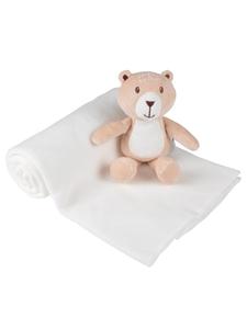 Детское одеяло белого цвета Douceur d’Intérieur