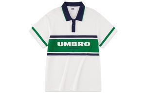 Футболка поло унисекс Umbro, белый снежинка