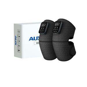 Массажер для колен электрический с подогревом для снятия боли в суставах беспроводной вибрирующий умная зарядка WP-GT3-HX-A2 AUX