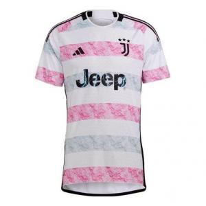 Футболка Ювентус 23 24 выездная аутентичная футболка Adidas, белый