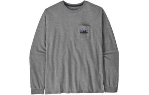 Мужская футболка Responsibili Tee Patagonia, gravel heather/gravel heather