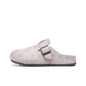 Женские сандалии Quiet Closed Toe Slippers с мелким цветочным принтом PIPI PURPLE, Small Floral
