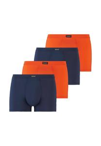 Набор шорт/брюк в стиле ретро, ​​4 микроцветных штана bruno banani, цвет Orange Rot Grau