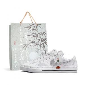 Nike Кроссовки Court Legacy Unisex низкие белые серебристо-серые