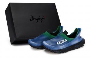 HOKA ONE ONE Кроссовки Restore TC Low Top унисекс, цвет: черный, синий, зеленый