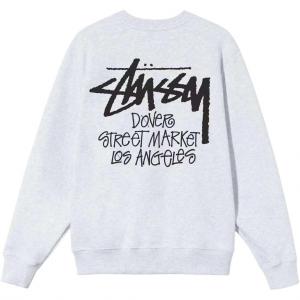Унисекс свитшот Stussy, серый