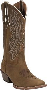 Женские вестерн-сапоги Justin Rein Performance с квадратным носком - Gy2877, Tan