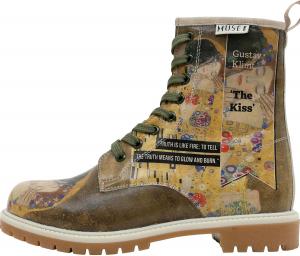 Женские высокие ботинки DOGO - веганская кожа и уникальный дизайн, зимние женские ботинки, удобные и стильные, The Kiss Design