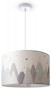 Подвесной светильник Paco Home Hugo Pd1 Cos 707, белый - алюминий - 46 x 27 x 46 см