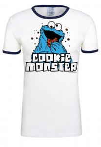 Футболка Logoshirt COOKIE MONSTER, белый