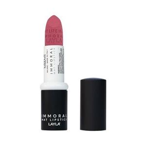 Layla Cosmetics Матовая помада Immoral Matte Lipstick N.17 Layla Touch