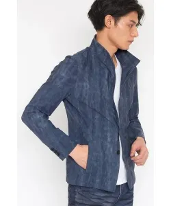 Джинсовая куртка с неравномерным натяжением Tornado Mart, цвет Navy