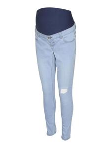 Джинсы для беременных облегающего кроя из светло-голубого денима Vero Moda