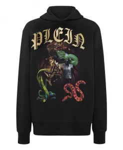 Толстовка с капюшоном Philipp Plein, черный