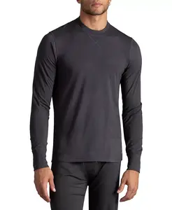 Мужское термобелье HEAT с длинным рукавом и круглым вырезом Watson'S, серый