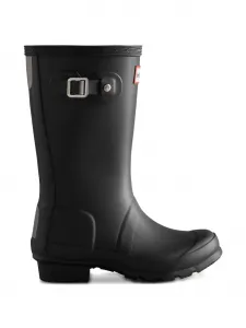 Сапоги с ремешками и пряжками Hunter Kids, черный