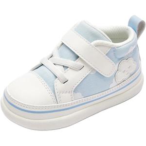 Нескользящие износостойкие низкие туфли для малышей BALABALA, синий/белый