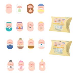 LuLu Pig Classic Collection универсальные, устойчивые мистери боксы одиночный мистери бокс/полный набор 36 мистери боксов 52TOYS