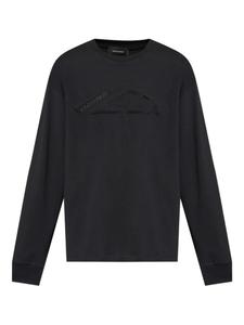 Футболка с длинными рукавами, украшенная логотипом DSQUARED2, черный