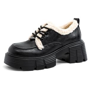 OMS Лоферы женские черные