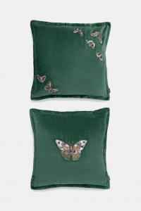 Декоративная наволочка, 2 шт. Medicine, зеленый