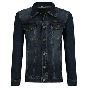 Джинсовая куртка стандартного кроя Guess, синий