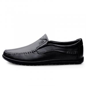 Мужская повседневная обувь с низким верхом LAORENTOU, Black All-Season