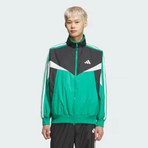 Официальная ветровка adidas Must-Have свободного кроя с цветовыми блоками и сетчатой подкладкой.