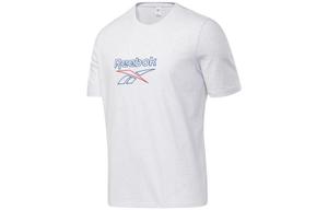 Футболка унисекс светло-серая Reebok, серый