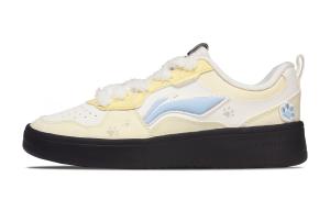 Li Ning First Cloud Funi Cheese Cat легкие, дышащие и нескользящие низкие кроссовки для скейтбординга женские Li-Ning, темно фиолетовый