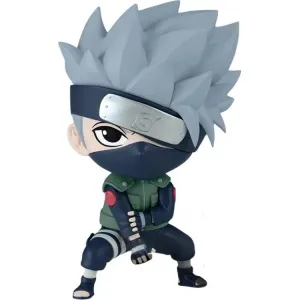 Фигурка Kakashi Hatake NARUTO Glass Factory, Wind Transmission REPOPRIZE Chibi 9см BANDAI