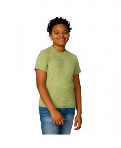 Детская футболка Microtech с круглым вырезом Free Country, Pistachio
