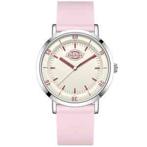 Dickies Наручные часы кварцевый механизм силиконовый ремешок белый циферблат унисекс коробка лимитированная серия