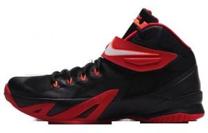 Кроссовки Nike LeBron Zoom Soldier 8 Black Varsity Red, черный/красный