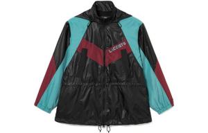 LACOSTE Женская куртка, цвет Red, black, and green color-blocking/KRI