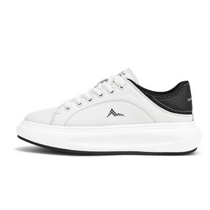 ATONGMU Кроссовки для скейтбординга мужские, низкие, белые, черные/белые, хаки