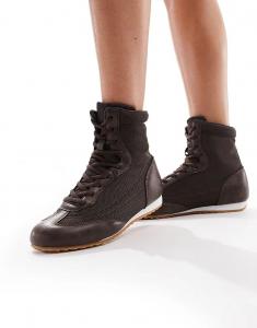 Боксерские ботинки SEQWL Drifters коричневого цвета