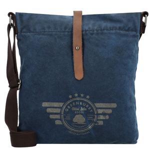Сумка через плечо Greenburry Vintage Aviator Umhängetasche 27 см, синий
