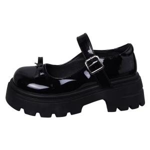 Туфли Платформа Мэри Джейн Женские PARK DANCE, Экрю (Коробка+Подарочные Носки)