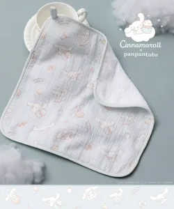 Хлопчатобумажный марлевый платок (с петлей) Panpantutu, цвет Tea Time Cinnamon