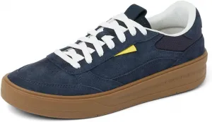 Шлепанцы REEF Bom Dia Men's Shoe, Premium Suede and Leather, Soft Footbed, Non Marking Outsole, темно-синий