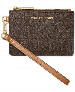 Маленький кошелек для монет с логотипом Jet Set Michael Kors