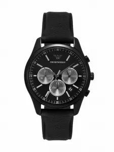 Мужские аналоговые часы Emporio Armani с кожаным ремешком AR11583