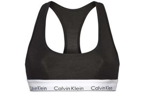 Хлопковый бюстгальтер без подкладки Calvin Klein Modern, Черный