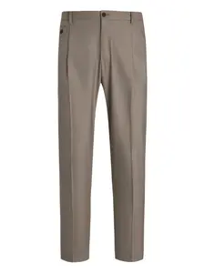 Брюки строгого кроя DOLCE & GABBANA, коричневый