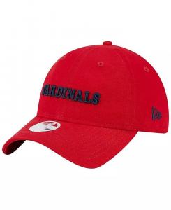 Женская красная кепка St. Louis Cardinals Shoutout 9TWENTY Adjustable Hat New Era