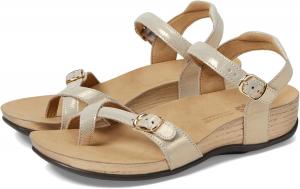 Сандалии SAS Pampa Comfort с ремешком на пальце, золотой